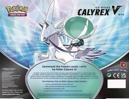 Pokemon TCG: Calyrex V Box Featuring either Ice Rider or Shadow Rider