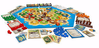 Catan 25th Anniversary Edition Board Game - Includes Pecial Custom Wood, Catan Dice, Card Sorting Trays and Protective Card Sleeves