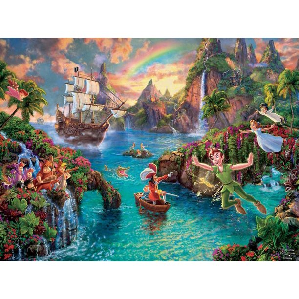 The Disney Collection 4 In 1 Multipack Jigsaw Puzzle Featuring Cinderella, Lion king, Mickey and Minnie and The Little Mermaid