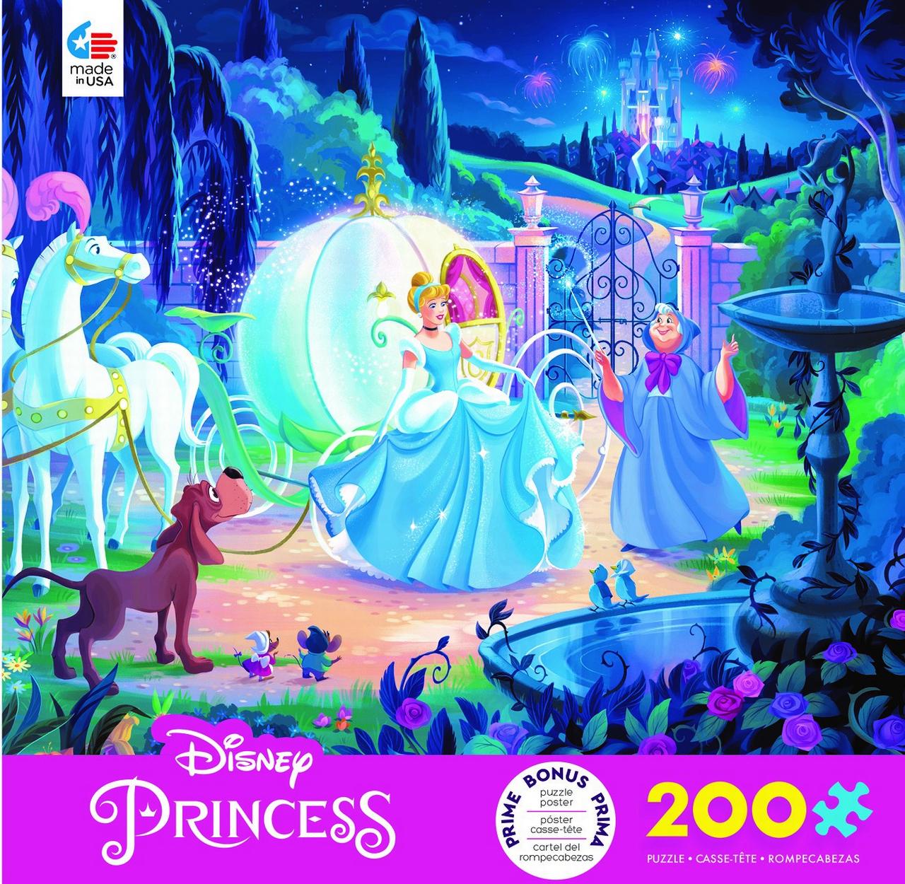 Ceaco Disney Jigsaw Puzzle 200pc Cinderella's Carriage