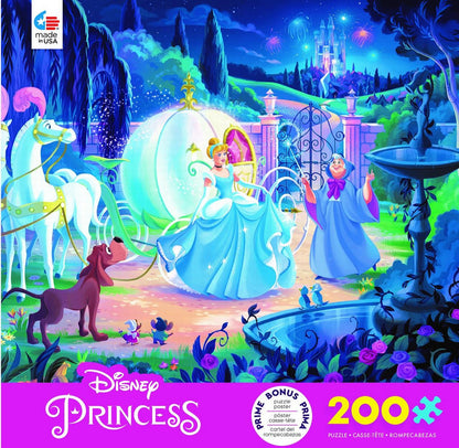 Ceaco Disney Jigsaw Puzzle 200pc Cinderella's Carriage