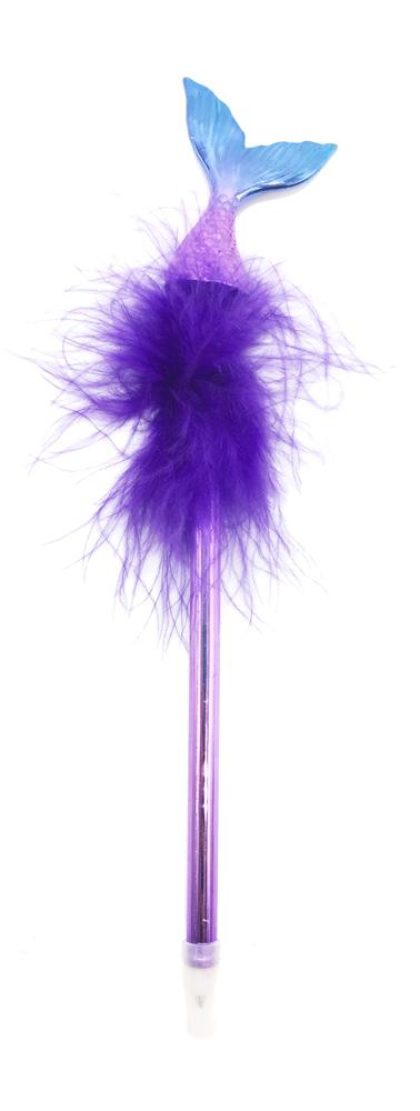 Mermaid Feather Tail Pen - Great Party Supplies and School Supplies