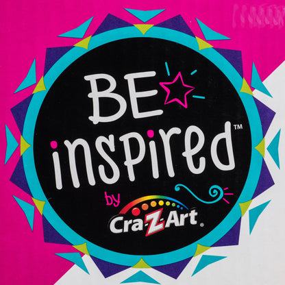 Cra-Z-Art Be Inspired Girls Glitter Makeover Studio Kit with Case 8+