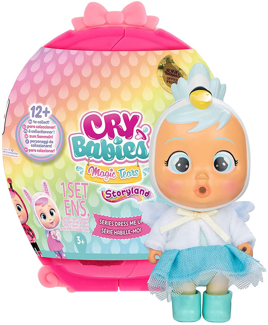 Cry Babies Magic Tears Mini Figure- Dress Me Up Series | 8 Surprise Accessories, Surprise Doll