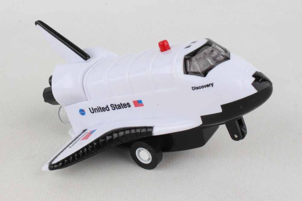 Space Shuttle Pullback Toy Discovery OR ENDEAVOUR - Sound and Lights Effects - Best Gift for Girls, Boys Birthday