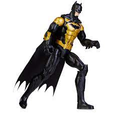 DC Comics Batman 12 inches Attack Tech Batman Action Figure (Black Suit)