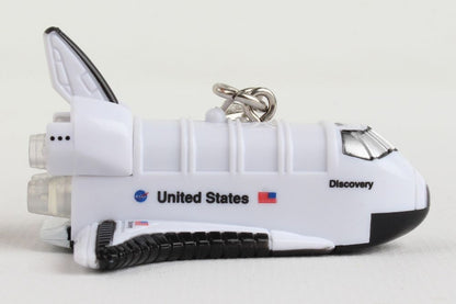 Space Shuttle Keychain with Light & Sound Discovery