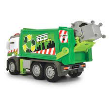 Dickie Toys Action -Garbage Truck Vehicle - Light and Sound
