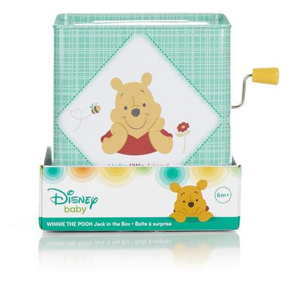 KIDS PREFERRED Disney Baby Winnie The Pooh Jack-in-The-Box - Musical Toy for Babies