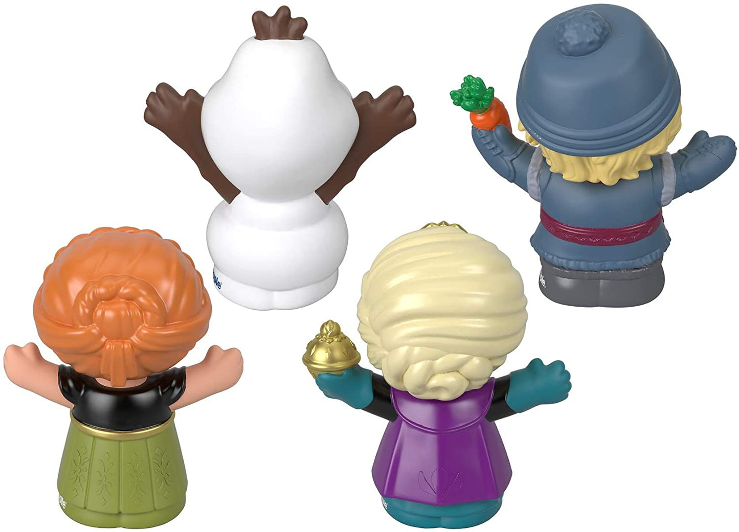 Disney Fisher-Price Frozen Elsa & Friends by Little People, Figure 4-Pack For Toddlers and Preschoolers