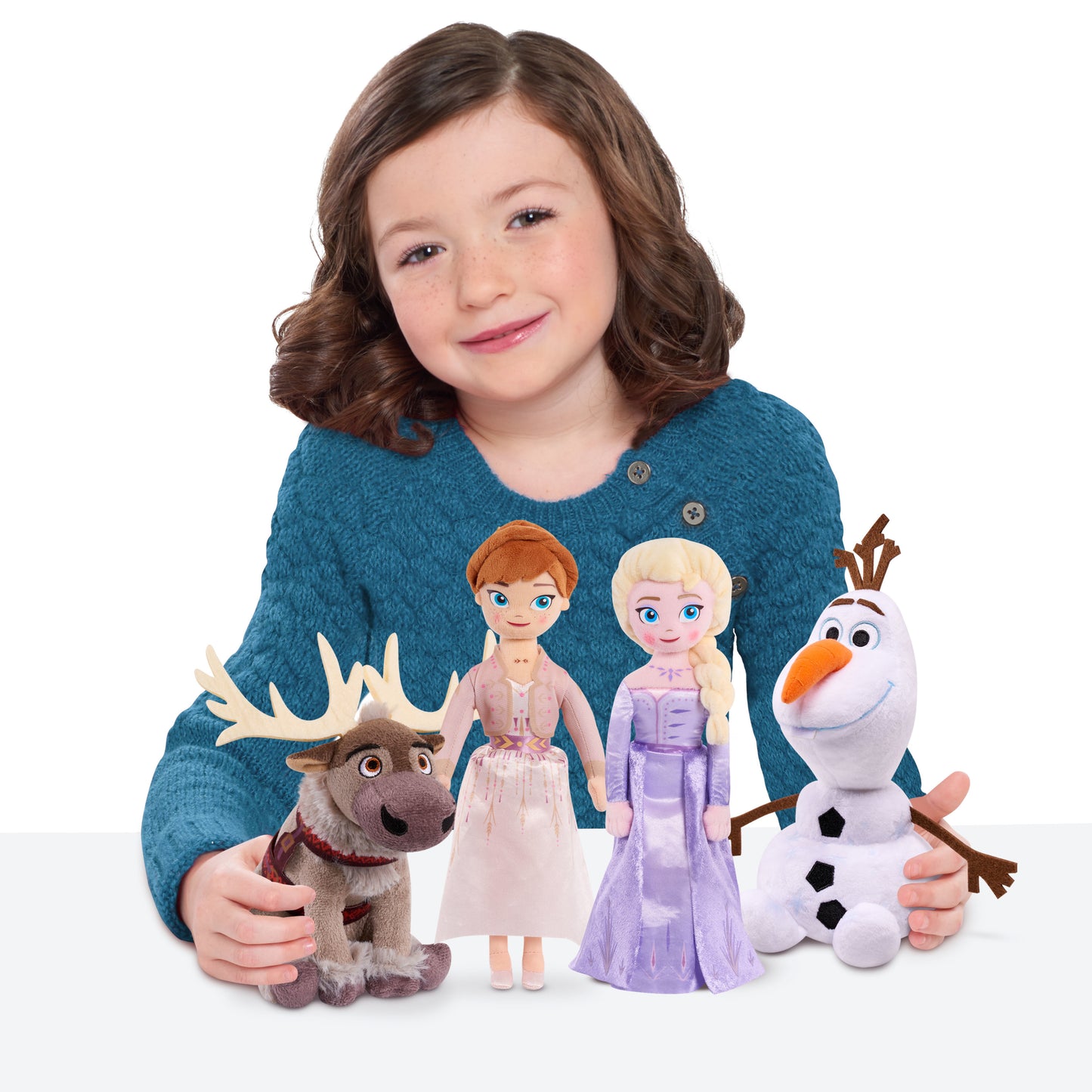 Disney Frozen 2 Small Plush Assortment: Olaf, Anna, Elsa and Sven