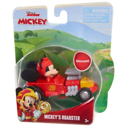 Disney Mickey Mouse Die Cast Vehicle - Mickey's Roadster Kids Toys