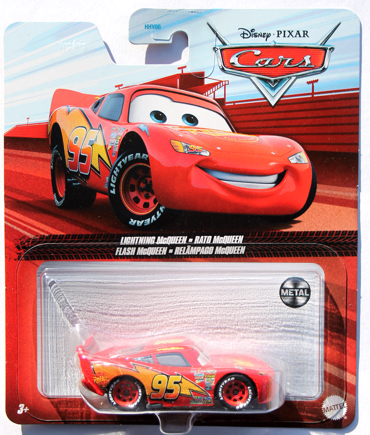 Disney Pixar Cars 2022 Cars 1 Lightning McQueen Metal