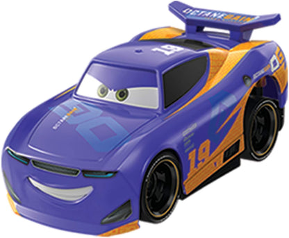 Disney Pixar Cars Cars 3 Turbo Racers - Includes Lightning McQueen, Dinoco Cruz Ramirez, Jackson Storm and Danny Swervez
