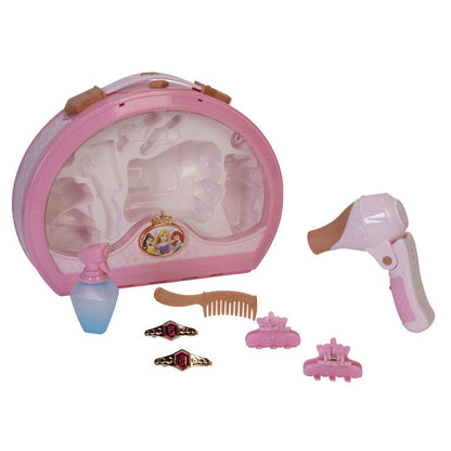 Disney Princess Style Collection Hair Tote Playset - Girls Pretend Play Toy Gift