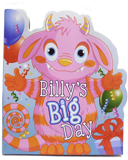 Fantasy Baby & Toddlers Board Story Books - Bills Big Day, Davy The Dragon Who Was Afraid, The Purple Unicorn