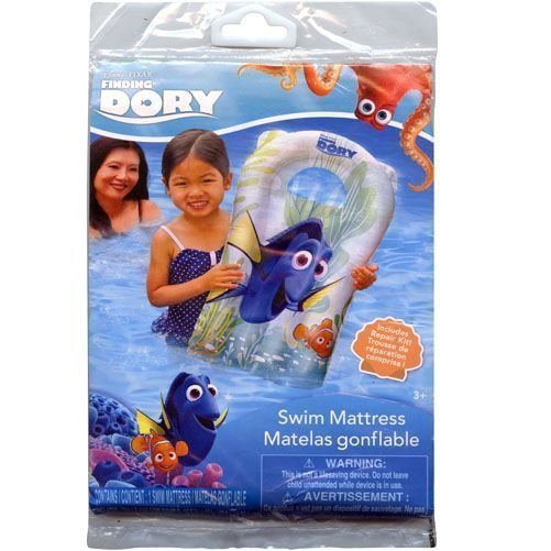 Disney Finding Dory Inflatable Raft -  Ultimate Disney's Dory Fan Gift, 18" x 27.5"