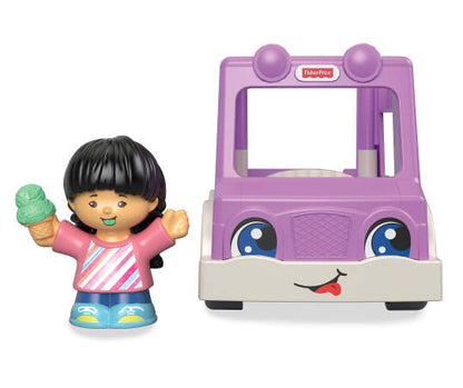 Fisher-Price Little People Around the Neighborhood Vehicle Pack, Push-along Vehicles and Figures, Toddlers Toy - Assortment