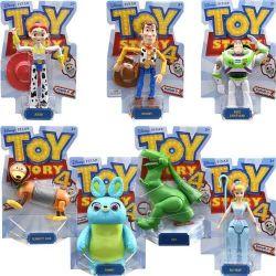 Mattel 7" Toy Story 4 Basic Figures: Furry, Woody, Buzz Lightyear, Jessie, Rex, Bo Peep