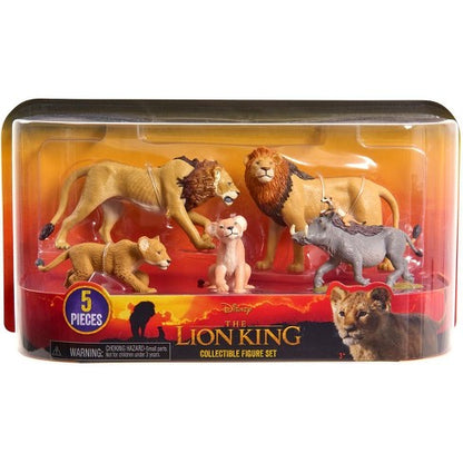 Disney The Lion King Feature: Young Nala, Scar, Young Simba, Simba & Timon & Pumbaa Figure 5-Pack