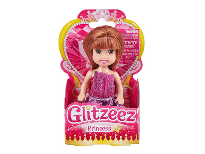 Zuru Glitzee Doll 4.5" Princess Fashion Doll Assortment Styles 1Pcs