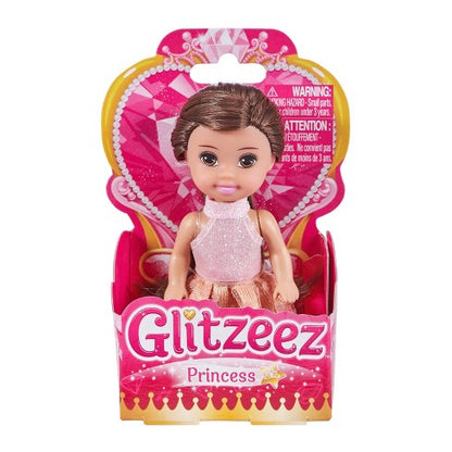 Zuru Glitzee Doll 4.5" Princess Fashion Doll Assortment Styles 1Pcs