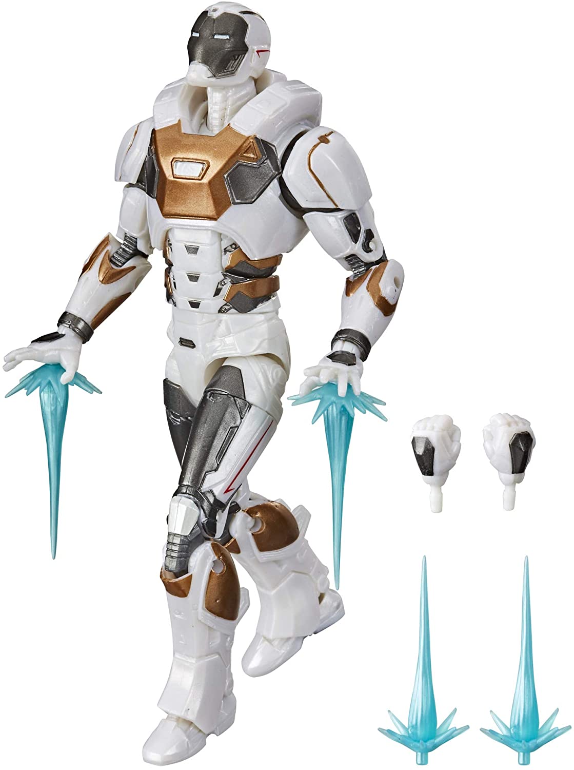 Hasbro Marvel Legends Series 6-inch Collectible Action Figure Toy Gamerverse Marvel’s Avengers Starboost Armor Iron Man, 6 Accessories