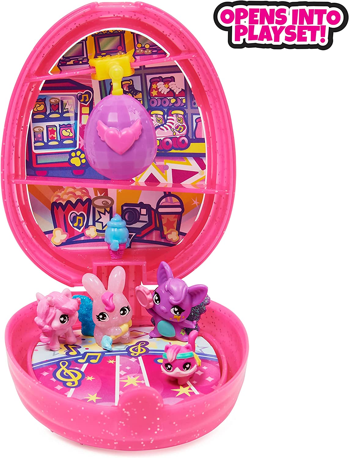 Hatchimals CollEGGtibles, Playdate Pack with Egg Playset, 4 Characters and 2 Accessories (Style May Vary), Kids Toys for Girls Ages 5 and up