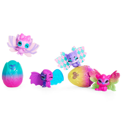 Hatchimals and 4 Mix and Match Wings (Styles May Vary)
