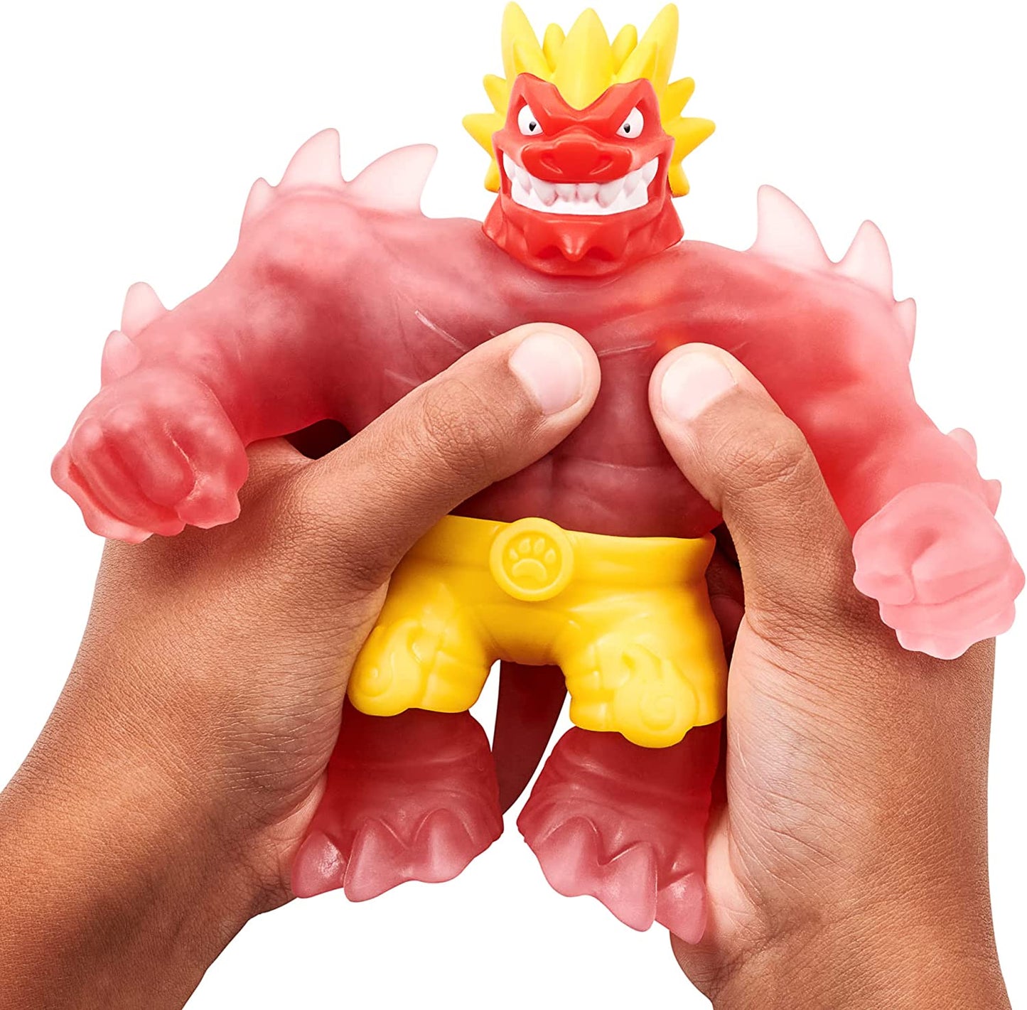 Heroes of Goo Jit Zu Goo Shifters Blazagon Hero Pack. Super Stretchy, Super Squishy Goo Filled Toy with a Unique Goo Transformation, Multicolor
