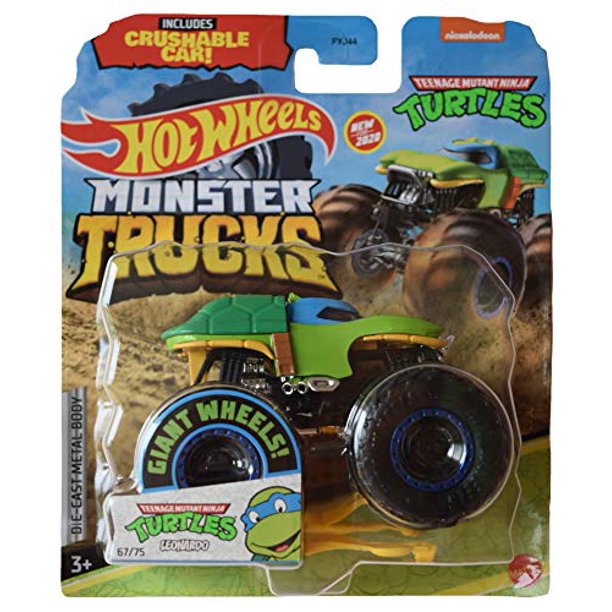 Hot Wheels Monster Trucks Teenage Mutant Ninja Turtles [Michelangelo] 3/5
