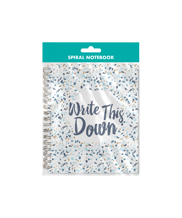 Hardcover Spiral Notebook Assortment - Random Pick 1Pcs