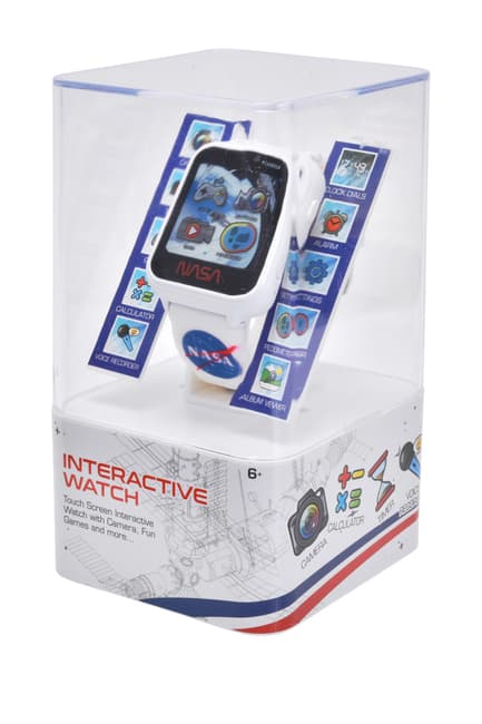 NASA Smart Watch 40 MM - Feture Camera, Calculator, Timer, Voice Recorder, Pedometer, Video Recorder, Alarm and Games