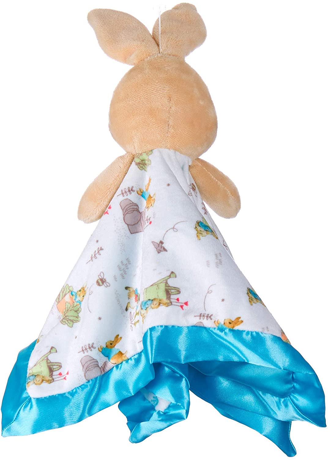 KIDS PREFERRED Beatrix Potter Peter Rabbit Plush Stuffed Animal Snuggler Blanket - Blue