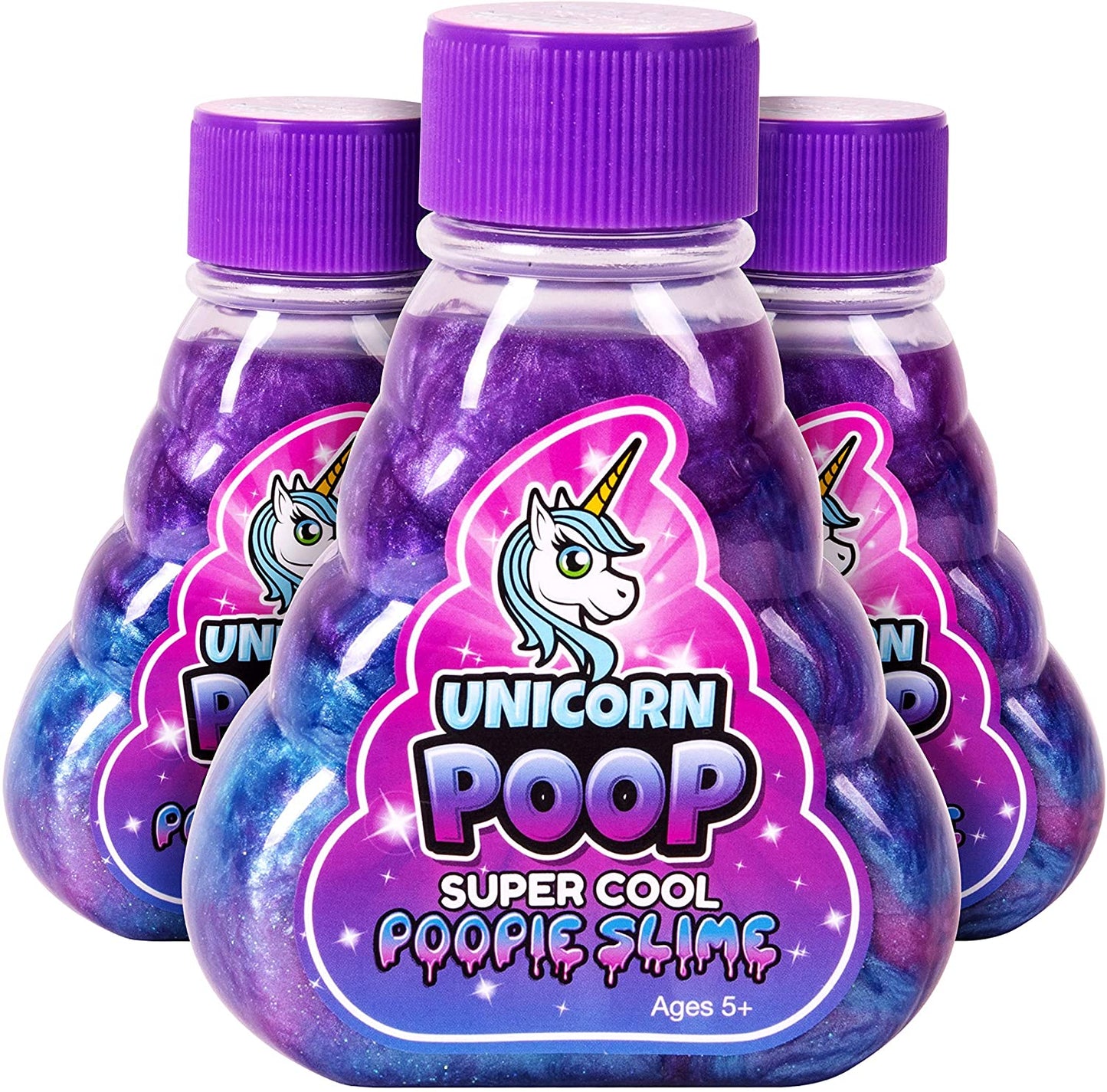 Kangaroo's Super Cool Unicorn Poop Slime - Perfect For Playing, Gift, Share, Party Favors!
