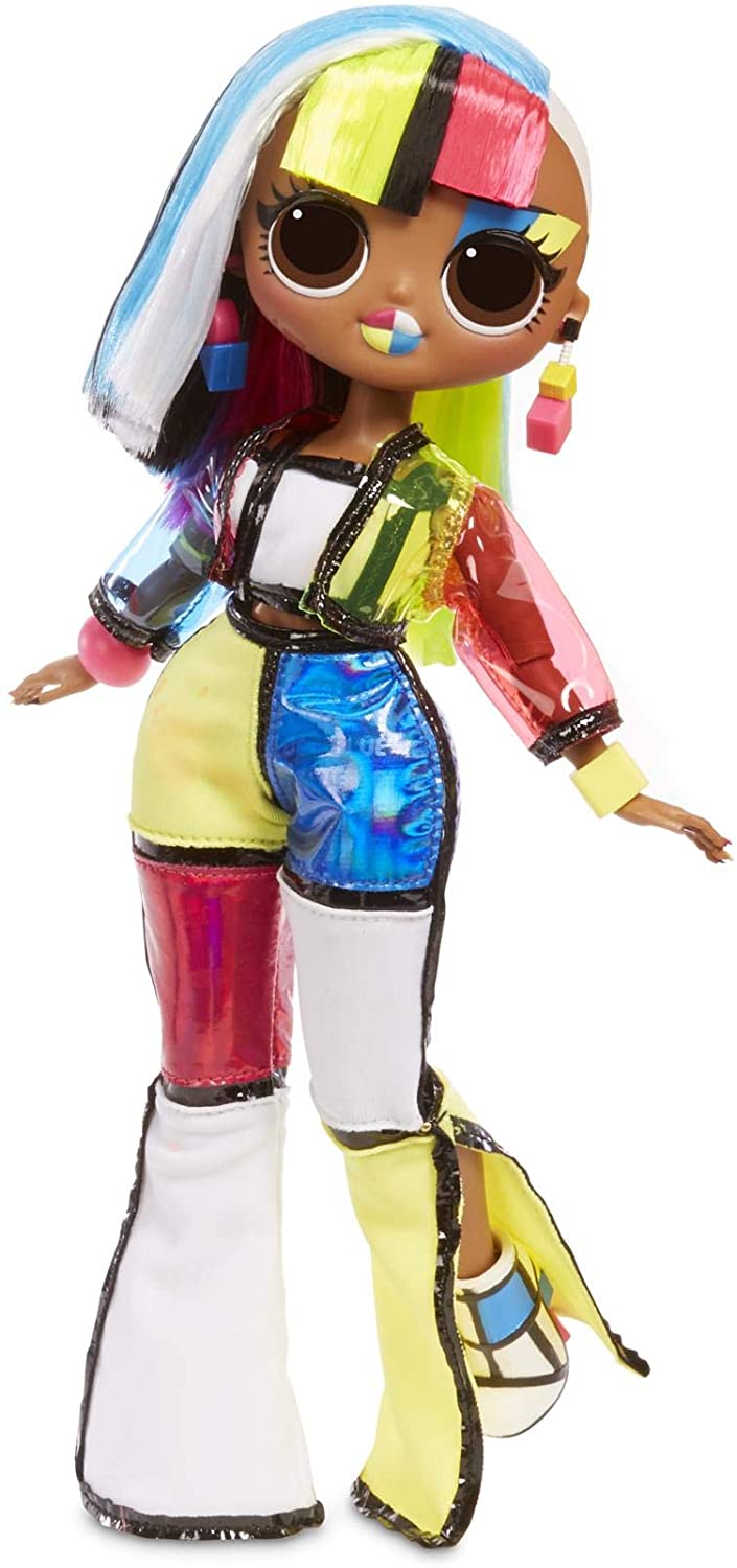 L.O.L. Surprise! O.M.G. Lights Fashion Doll with 15 Surprises - Doll Lights: Groovy Babe, Dazzle, Angles, Speedster