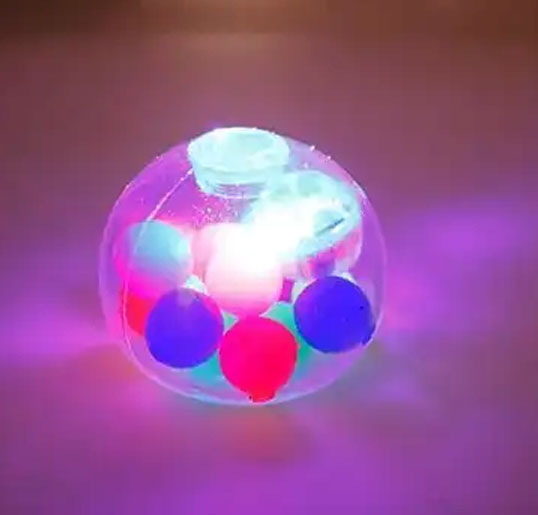 LED Lights Up Squishy Flash Ball Toy