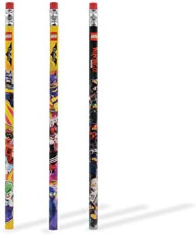 LEGO Batman or LEGO Ninjago 6pk Graphite Pencil - Pick your favorite character