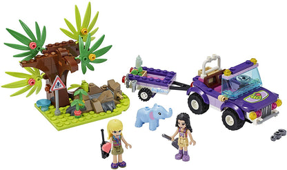 LEGO Friends Baby Elephant Jungle Rescue 41421 Adventure Building Kit; Animal Rescue Playset, New 2020 (203 Pieces)
