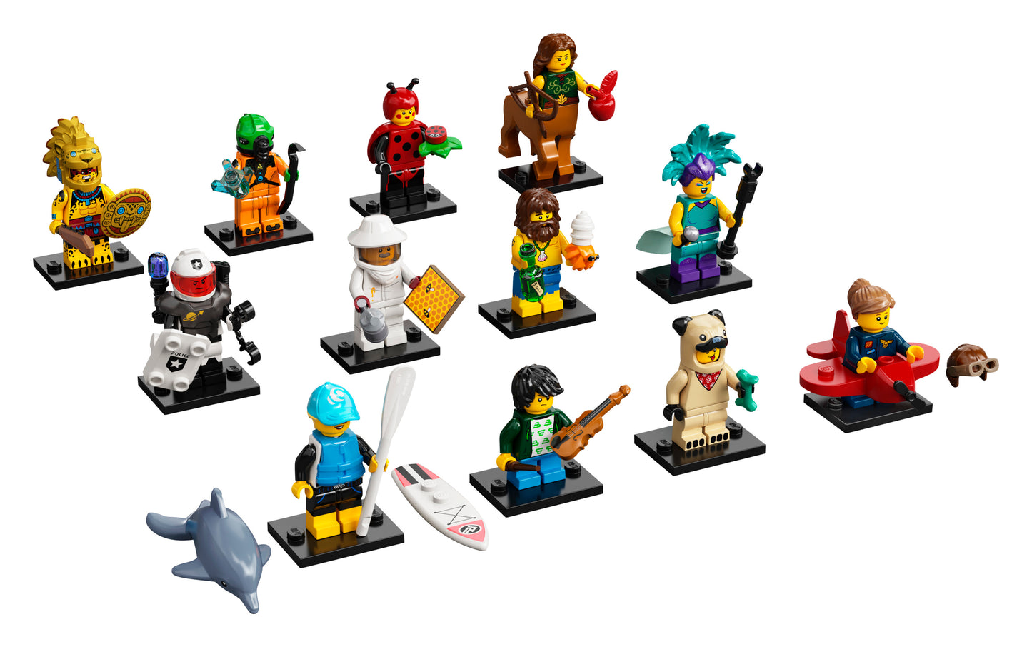 LEGO Minifigures Series 21 71029 Limited Edition Collectible Building Kit (1 of 12 to Collect)