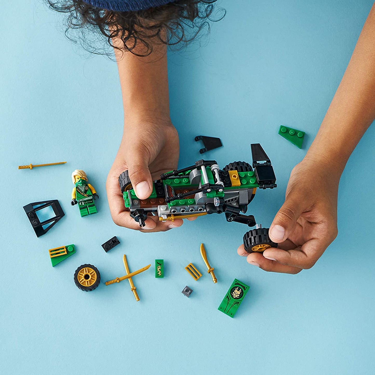 LEGO NINJAGO Legacy Jungle Raider 71700 Toy Buggy Building Kit, New 2020 (127 Pieces)