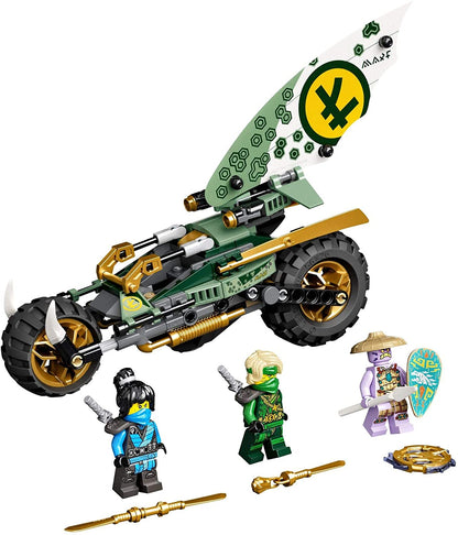LEGO NINJAGO Lloyd’s Jungle Chopper Bike 71745 Building Kit; Ninja Bike Toy Featuring NINJAGO Lloyd and NYA Minifigures(183 Pieces)