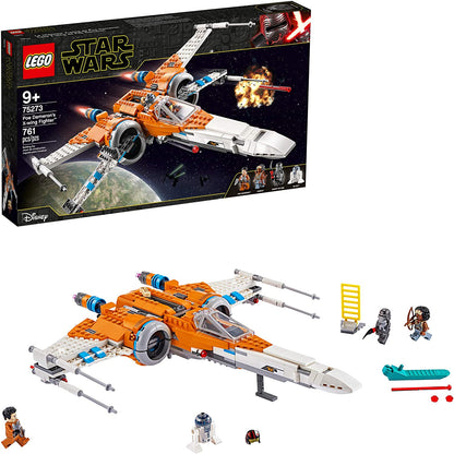 LEGO Star Wars Poe Dameron's X-wing Fighter 75273 Building Kit, Cool Construction Toy for Kids, New 2020 (761 Pieces)