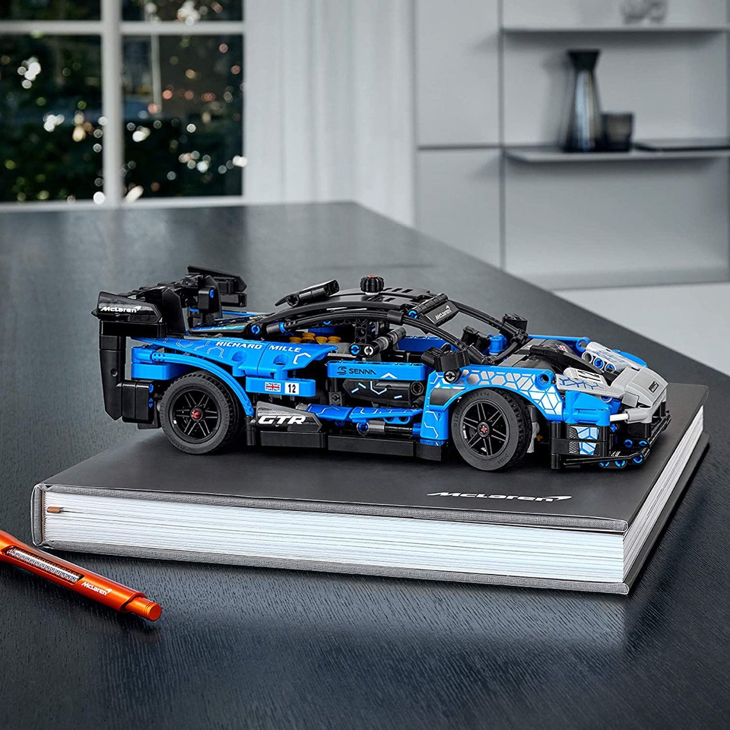 LEGO Technic McLaren Senna GTR 42123 Toy Car Model Building Kit (830 Pieces)
