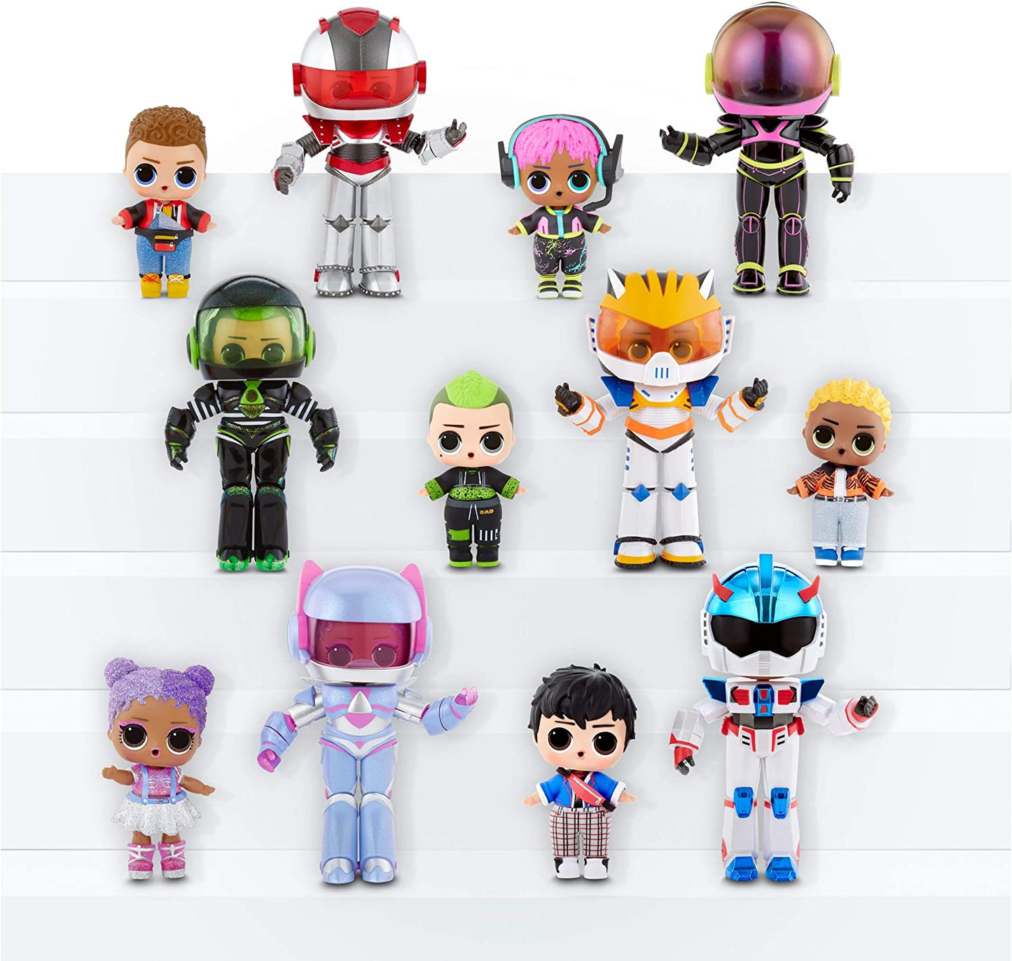 LOL Surprise Boys Arcade Heroes Action Figure Doll with 15 Surprises Including Hero Suit and Boy Doll or Ultra-Rare Girl Doll, Shoes, Accessories, Trading Card