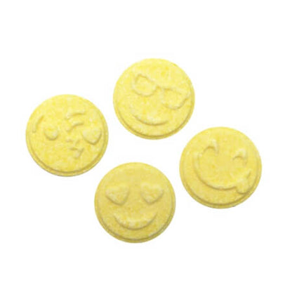 Emoji-Shaped Candy Tin Sours-Emoticandy Icon Tin, Sold as Individual Tin