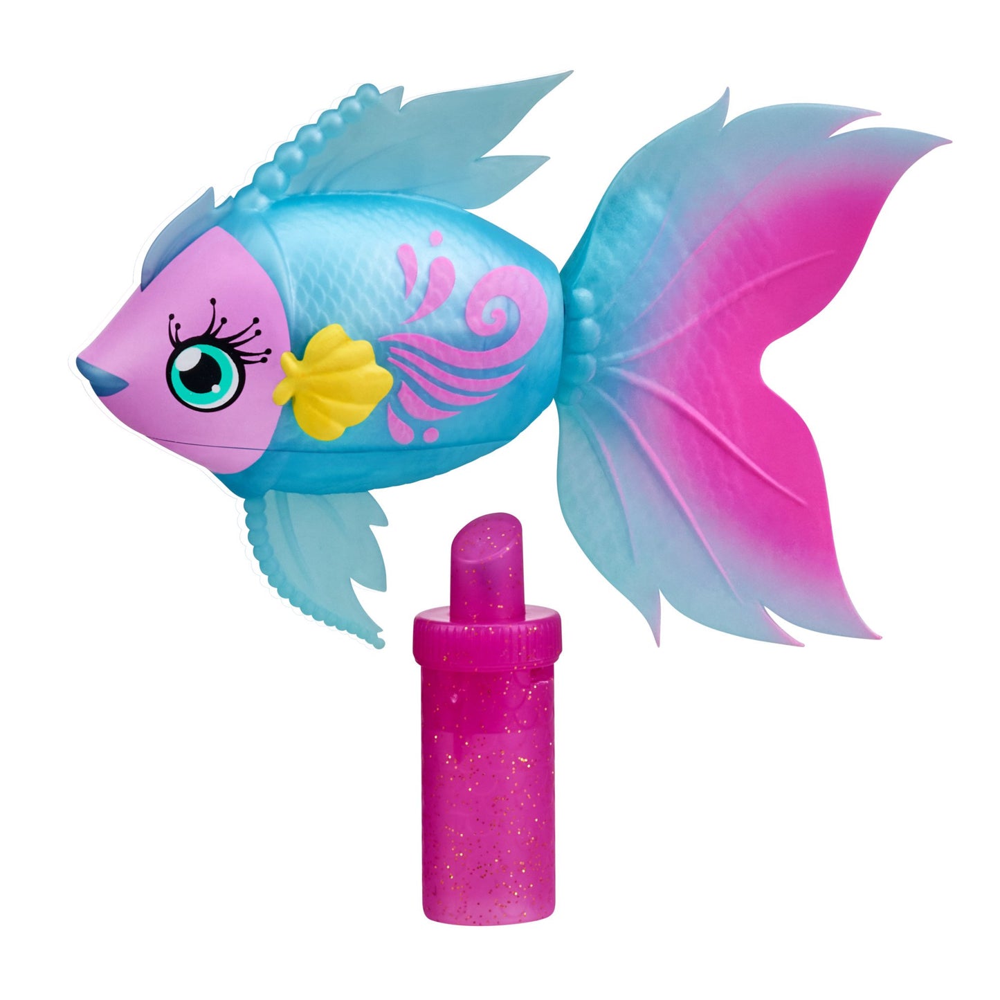 Little Live Pets Lil' Dippers Fish - Magical Water Activated Unboxing and Interactive Feeding Experience - Seaqueen, Bellariva, Furtail
