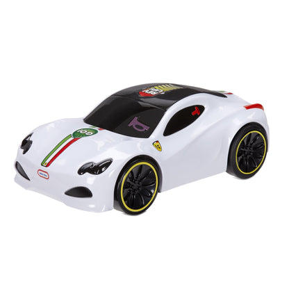 Little Tikes Touch 'N' Go Racers Vehicle - White Sports Car Toy Car for Kids