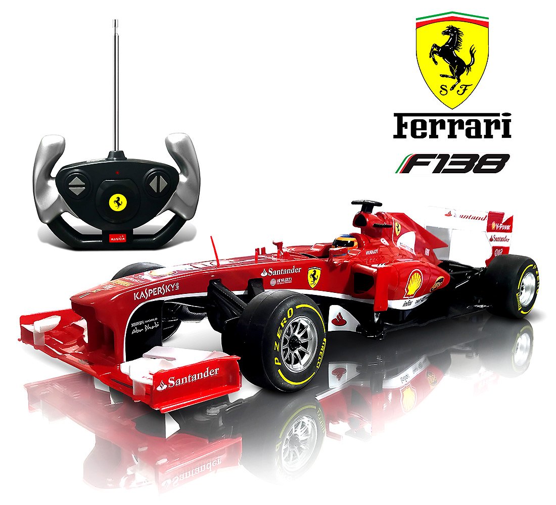 Rastar 1:12 Scale Vehicle - Ferrari F1 Remote Control Car 57400 - Best Birthday Toy Vehicle