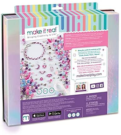 Make It Real Jewlery Making Sets for Children, Multi-Colored